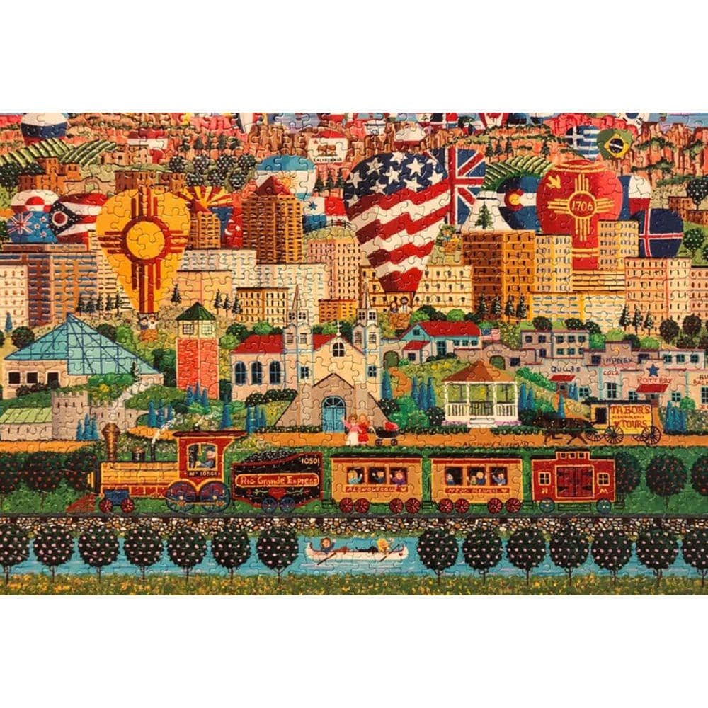 Albuquerque Express 750 Piece Puzzle Main Product  Image width="1000" height="1000"