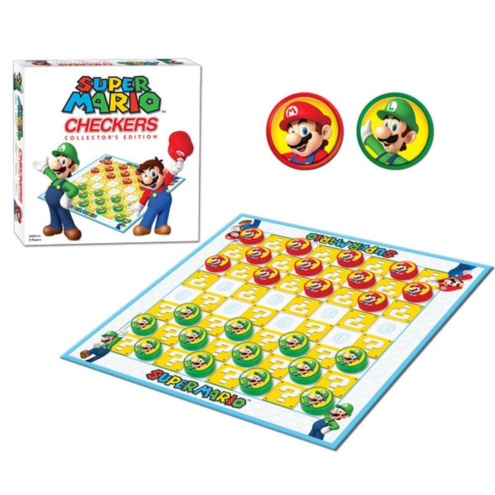 Super Mario Checkers 2nd Product Detail  Image width="1000" height="1000"