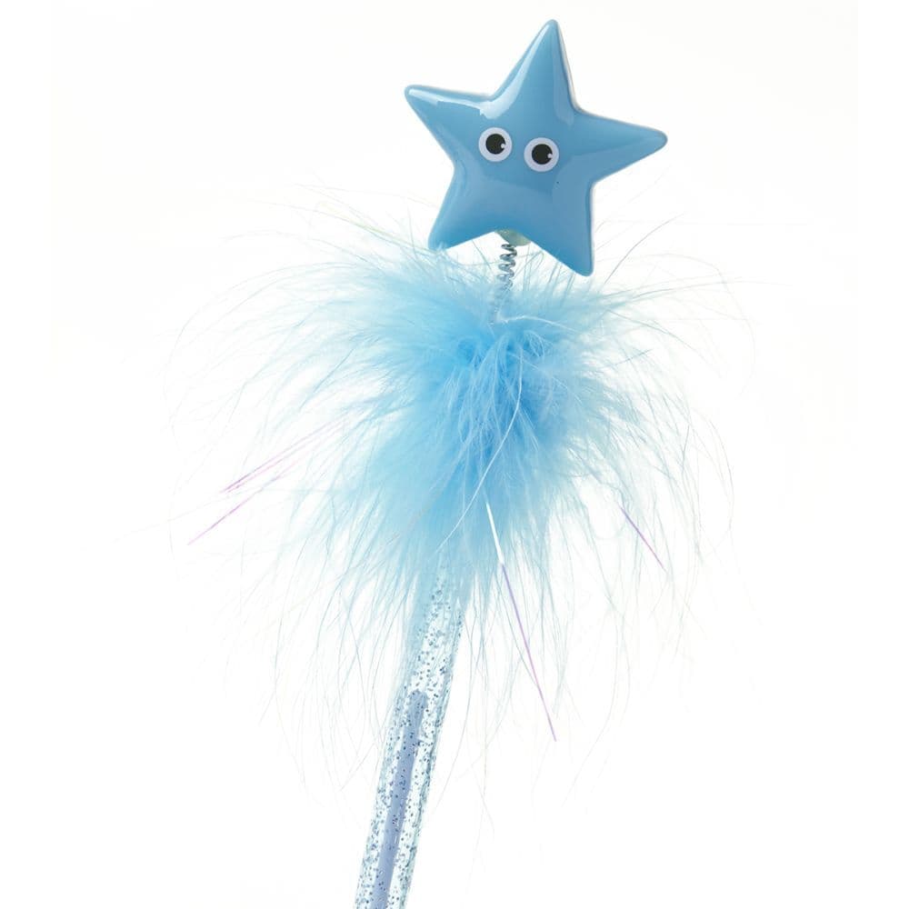 Tonkin Blue Feather Pen Star Main Product  Image width="1000" height="1000"