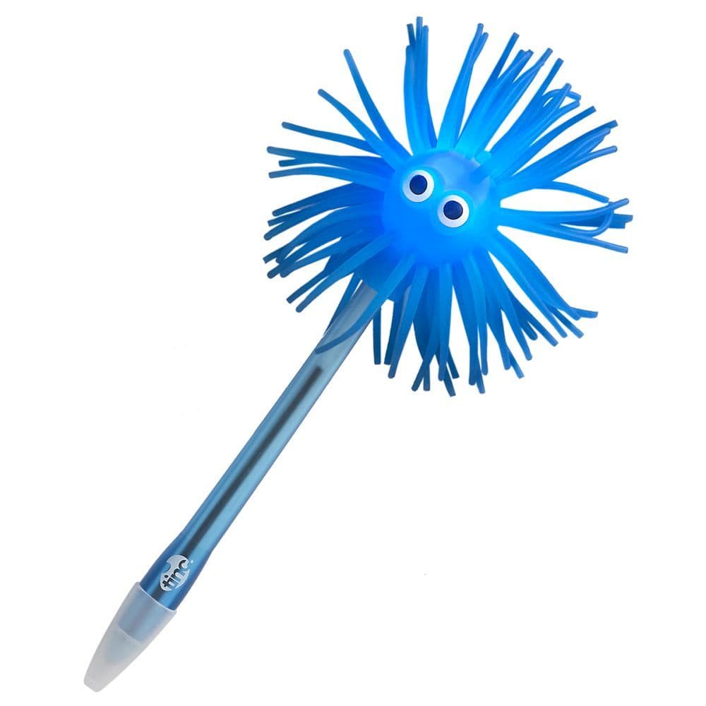 Tonkin Blue Fuzzy Guy Lighted Pen Main Product  Image width="1000" height="1000"