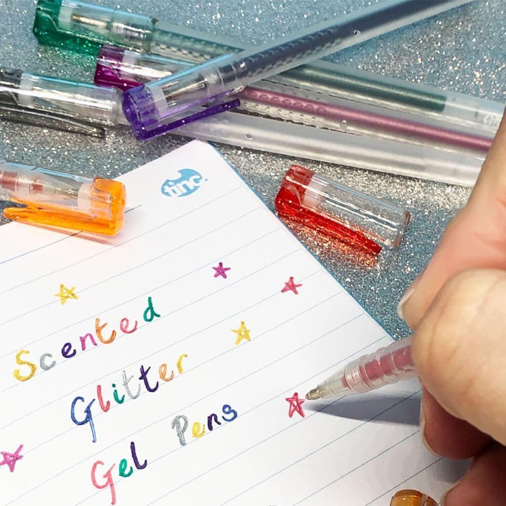 Glitter Gel Pens Set Of 8 4th Product Detail  Image width="1000" height="1000"