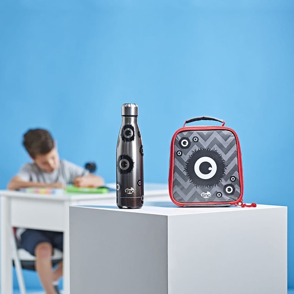 Steel Water Bottle Kronk Black 2nd Product Detail  Image width="1000" height="1000"