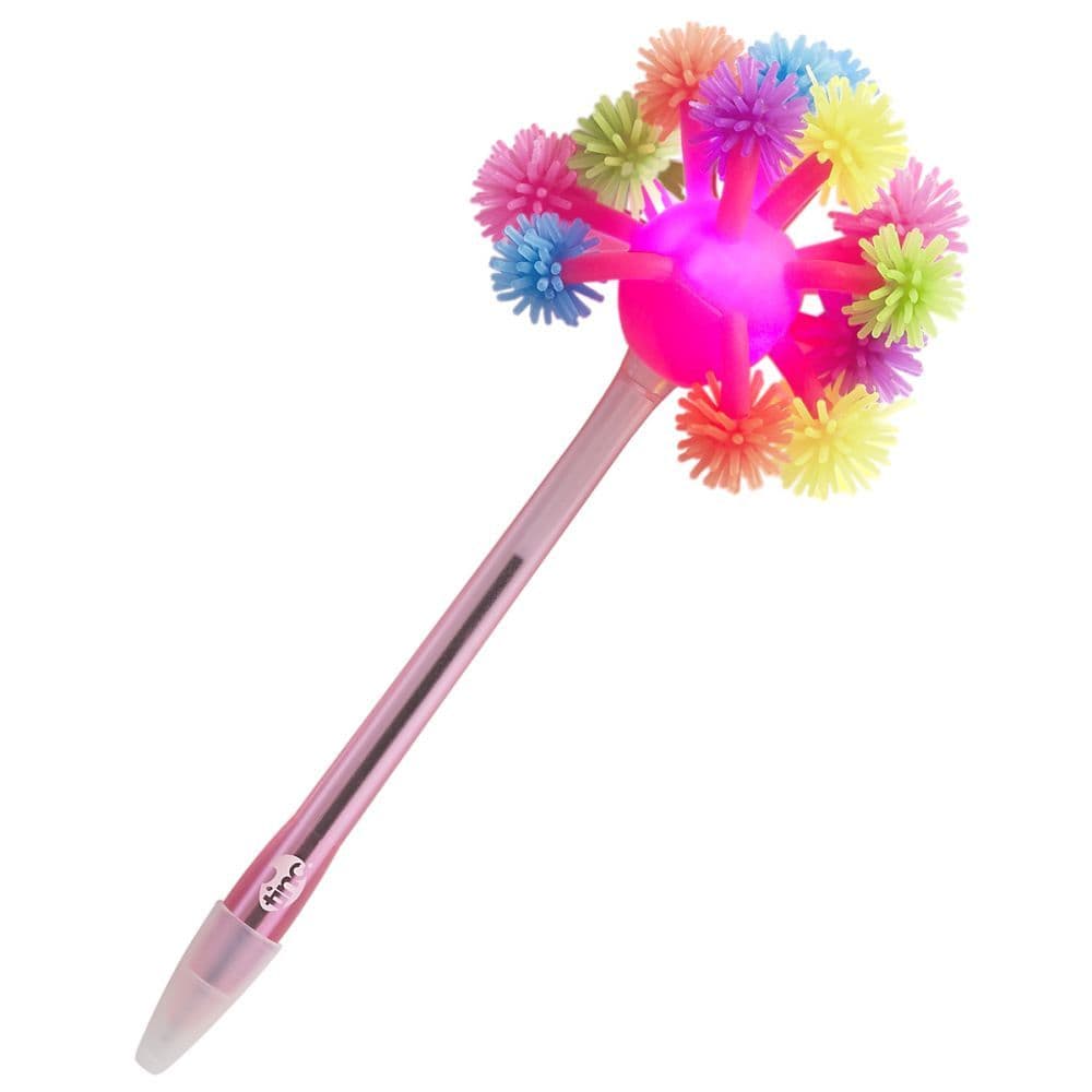 Mallo Pink Multi Fuzzy Guy Lighted Pen 2nd Product Detail  Image width="1000" height="1000"