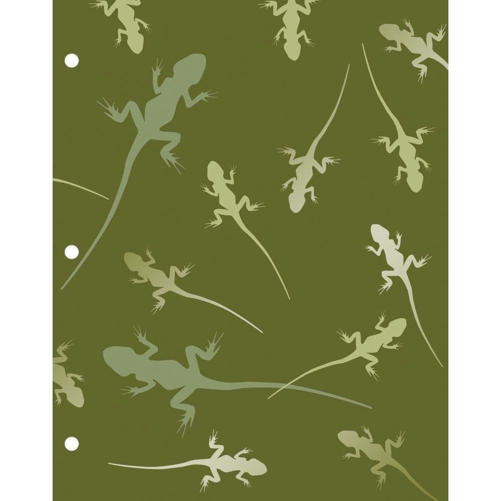 Here Lizard, Lizard 2 Pack Folders W/Die-Cut Pockets - Calendars.com