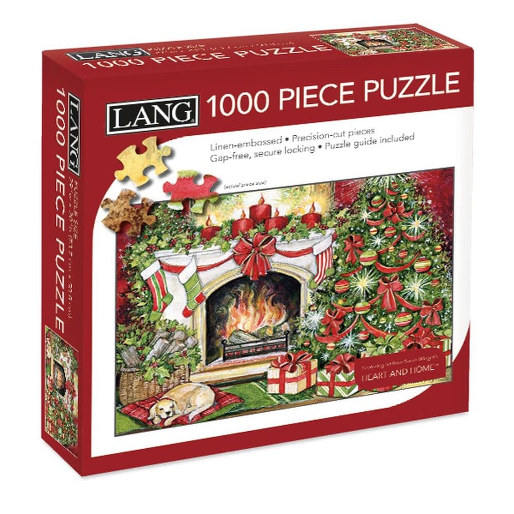 Christmas Warmth 1000 Piece Puzzle by Susan Winget Main Product  Image width=&quot;1000&quot; height=&quot;1000&quot;