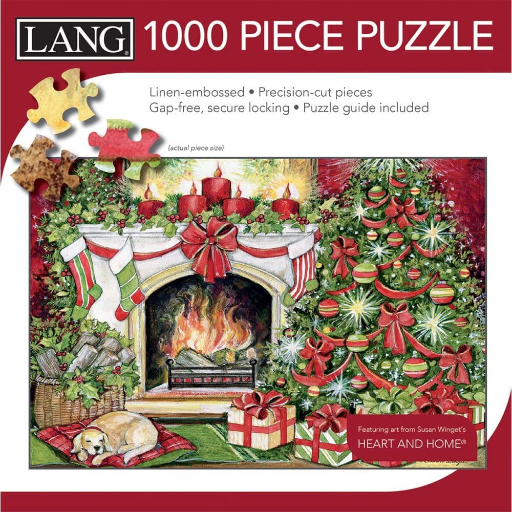 Christmas Warmth 1000 Piece Puzzle by Susan Winget 3rd Product Detail  Image width=&quot;1000&quot; height=&quot;1000&quot;