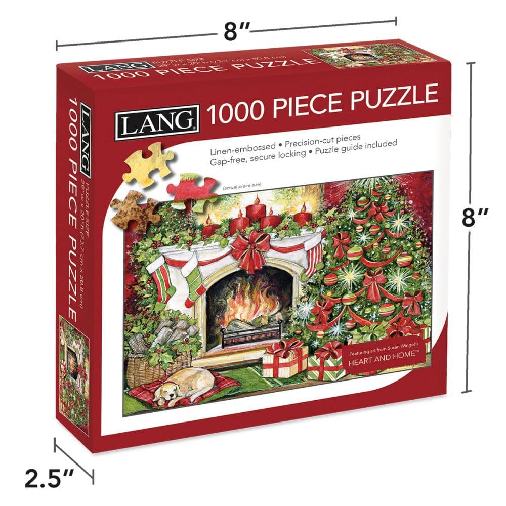 Christmas Warmth 1000 Piece Puzzle by Susan Winget 4th Product Detail  Image width=&quot;1000&quot; height=&quot;1000&quot;