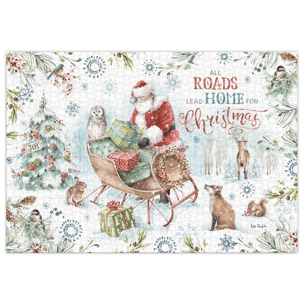 Magical Holiday 1000 Piece Puzzle by Lisa Audit 2nd Product Detail  Image width="1000" height="1000"
