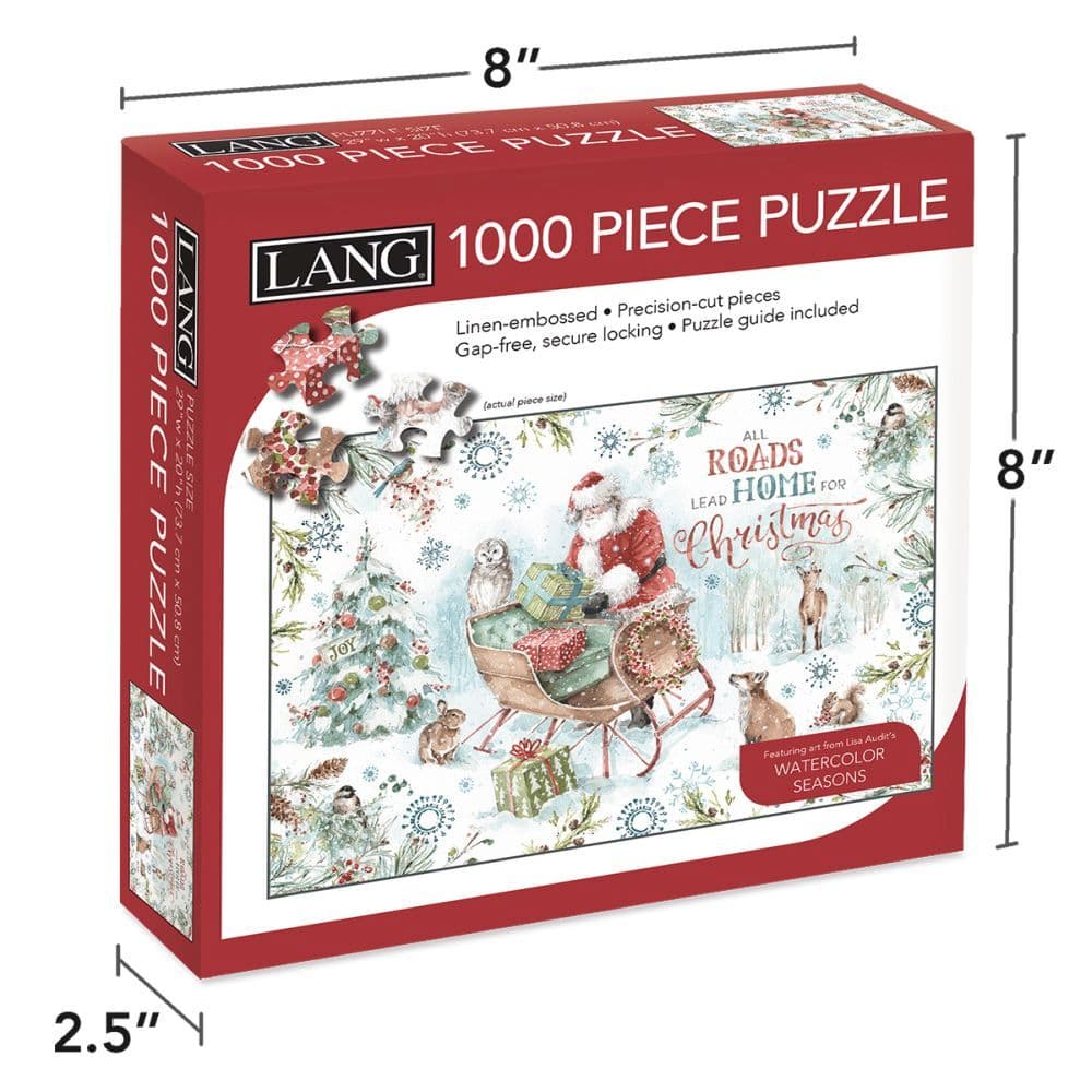 Magical Holiday 1000 Piece Puzzle by Lisa Audit 4th Product Detail  Image width="1000" height="1000"
