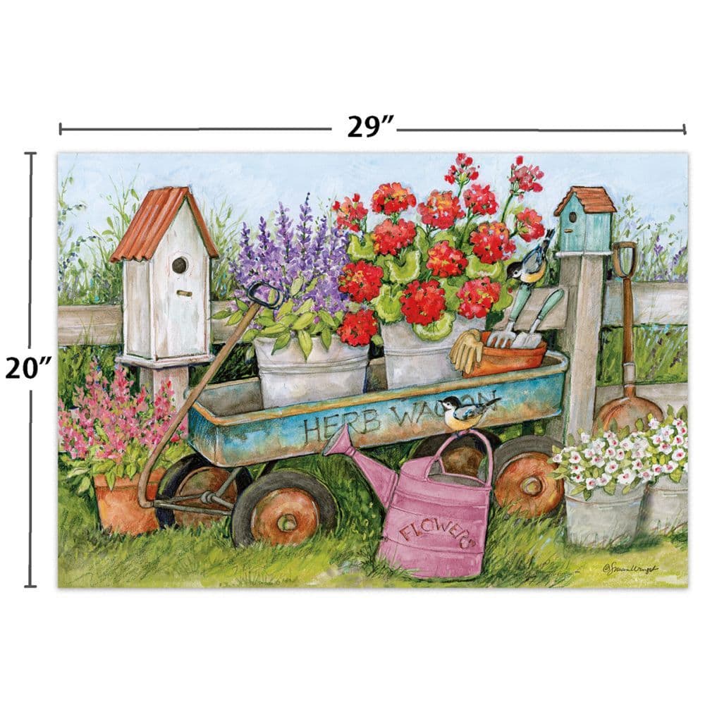 Blue Wagon 1000 Piece Puzzle by Susan Winget 5th Product Detail  Image width=&quot;1000&quot; height=&quot;1000&quot;