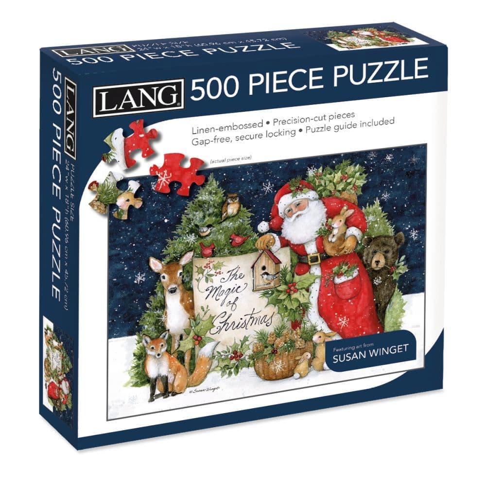 Magic of Christmas 500 Piece Puzzle by Susan Winget Main Product  Image width="1000" height="1000"