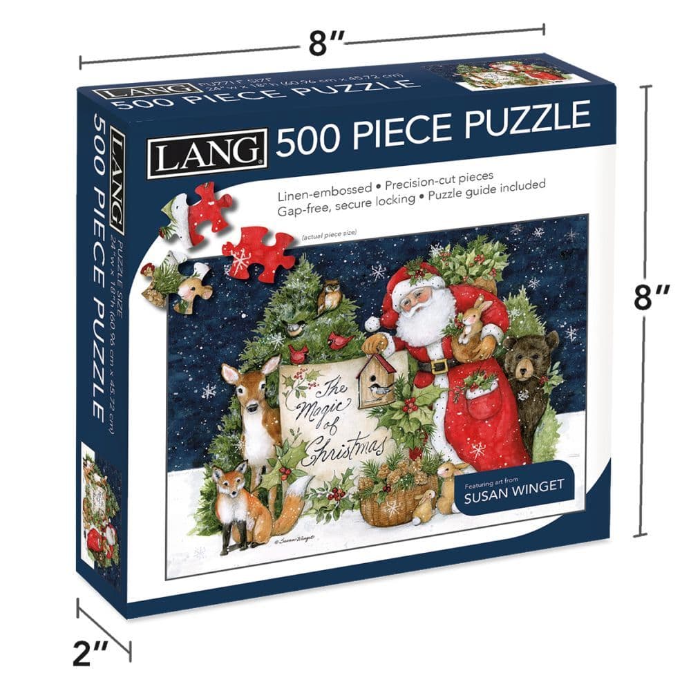 Magic of Christmas 500 Piece Puzzle by Susan Winget 4th Product Detail  Image width="1000" height="1000"