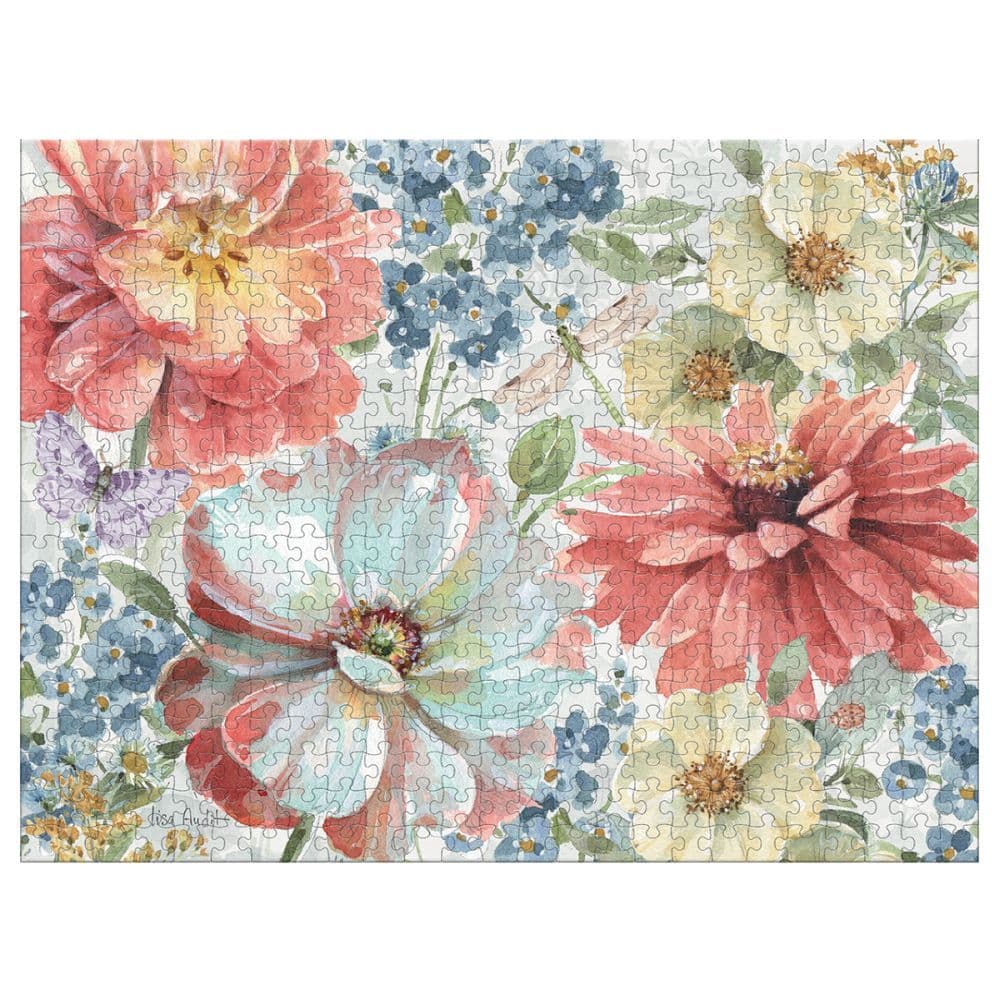 Spring Meadow 500 Piece Puzzle by Lisa Audit 2nd Product Detail  Image width=&quot;1000&quot; height=&quot;1000&quot;