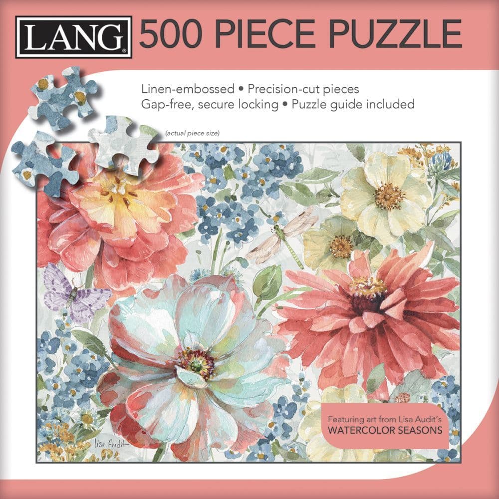 Spring Meadow 500 Piece Puzzle by Lisa Audit 3rd Product Detail  Image width=&quot;1000&quot; height=&quot;1000&quot;