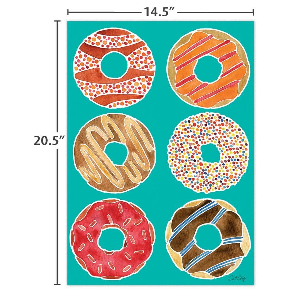 Donuts 300 Piece Puzzle by Cat Coquillette 5th Product Detail  Image width="1000" height="1000"