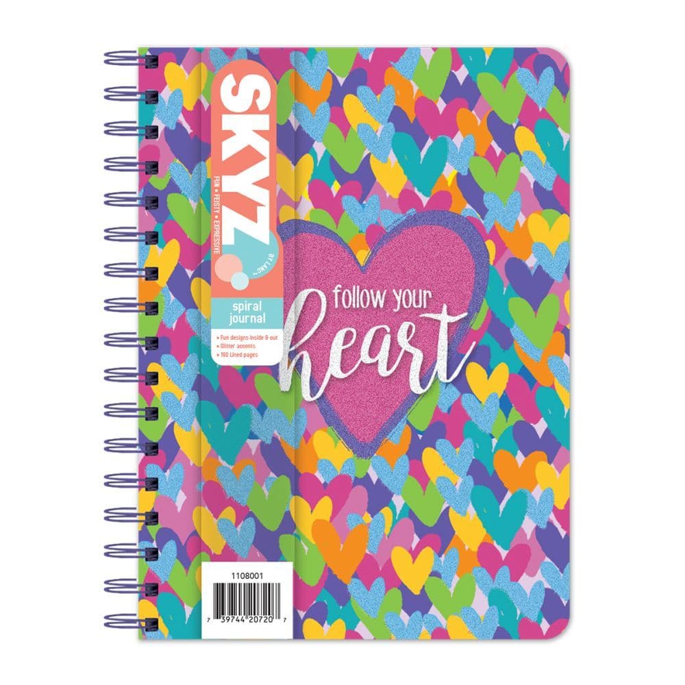 Shine Bright Spiral Journal by Pen  Paint 3rd Product Detail  Image width=&quot;1000&quot; height=&quot;1000&quot;