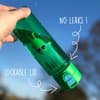 image Hugga Green Flip Clip Water Bottle 2nd Product Detail  Image width="1000" height="1000"