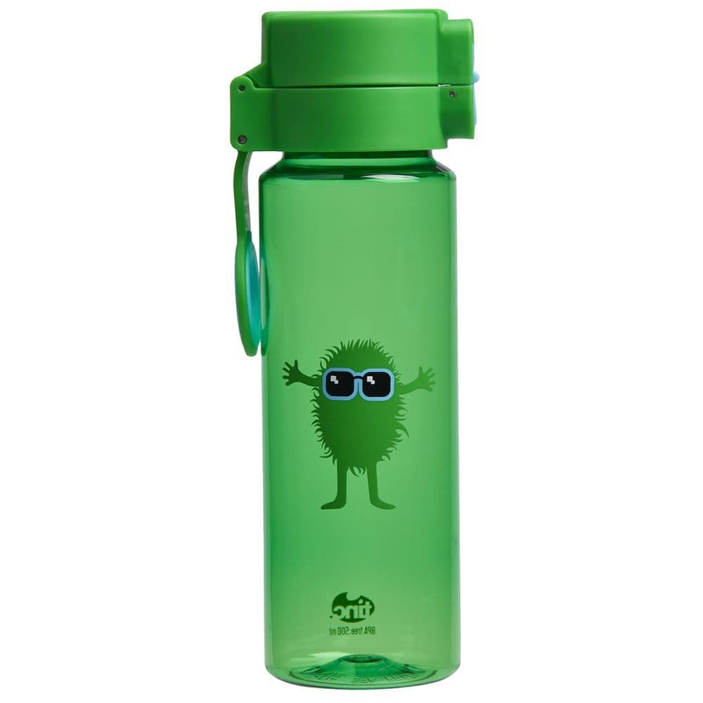 Hugga Green Flip Clip Water Bottle 3rd Product Detail  Image width="1000" height="1000"