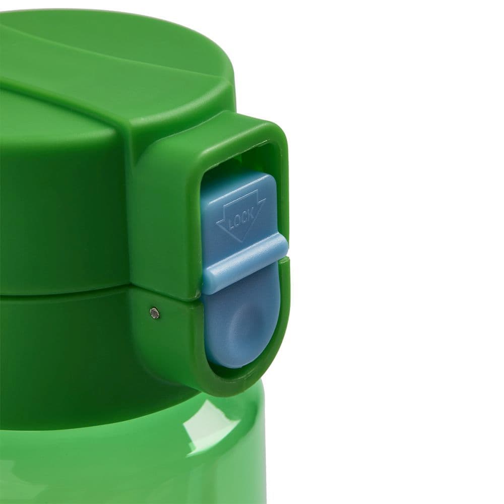 Hugga Green Flip Clip Water Bottle 4th Product Detail  Image width="1000" height="1000"
