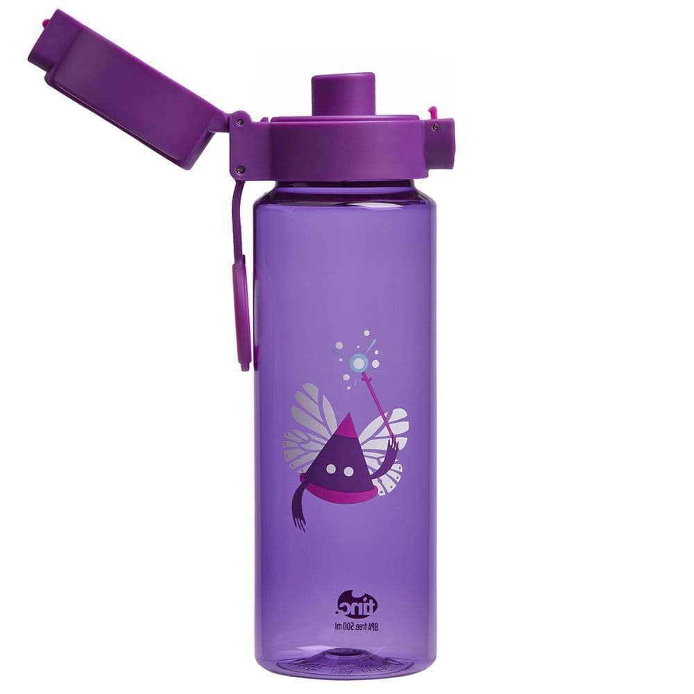 Ooloo Purple Flip Clip Water Bottle Main Product  Image width="1000" height="1000"