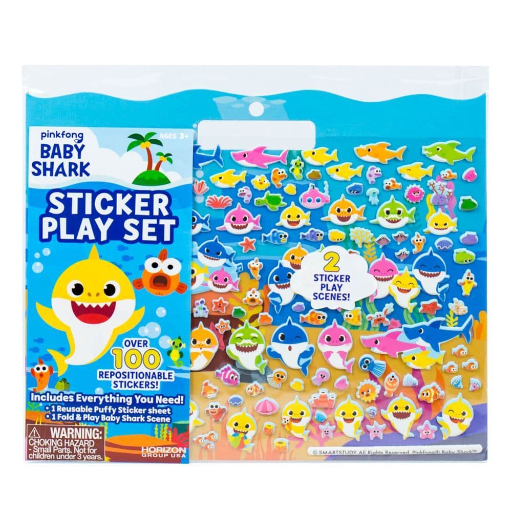 Baby Shark Sticker Play Set Main Product  Image width="1000" height="1000"