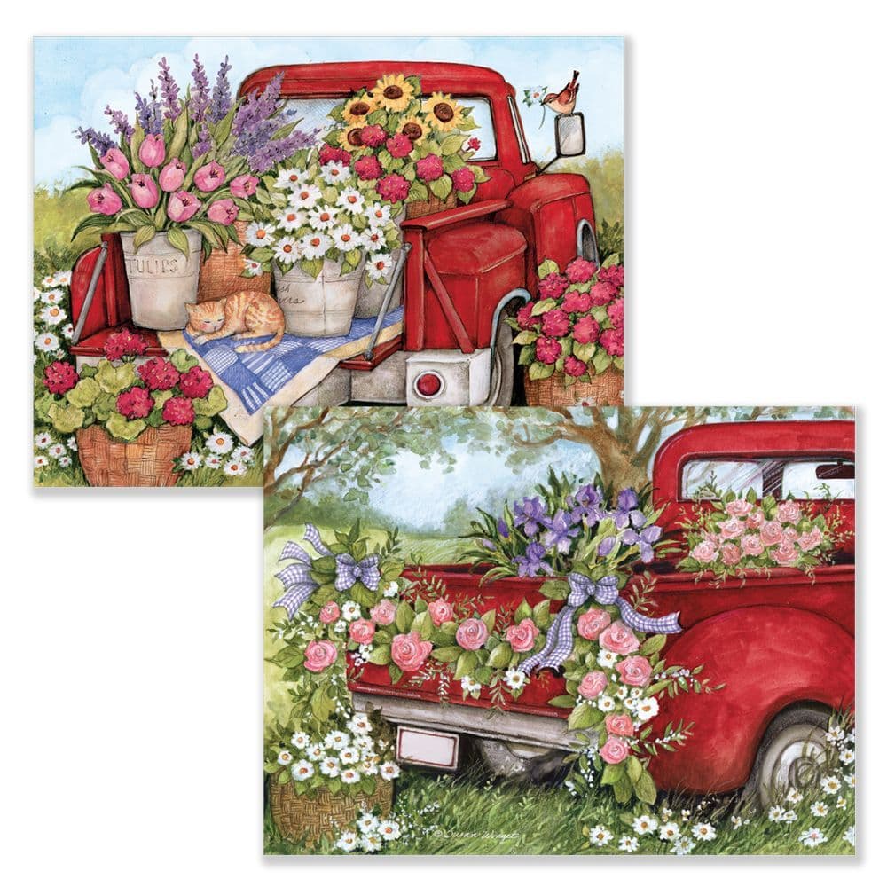truckin along assorted boxed note cards image 3 width=&quot;1000&quot; height=&quot;1000&quot;