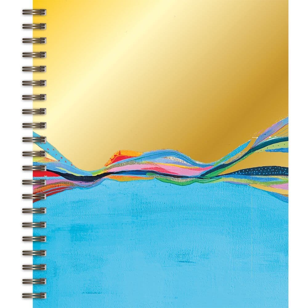 Rainbow Riviera Spiral Sketchbook by EttaVee Main Product  Image width="1000" height="1000"