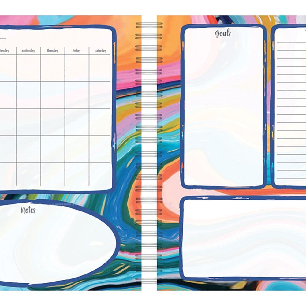 Brush Strokes Spiral Create It Planner by EttaVee 4th Product Detail  Image width="1000" height="1000"