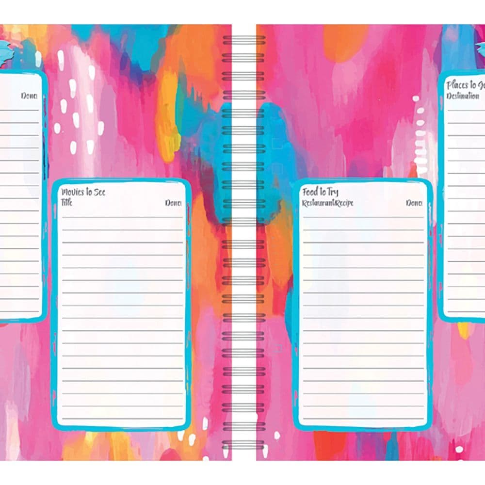 Brush Strokes Spiral Create It Planner by EttaVee 6th Product Detail  Image width="1000" height="1000"