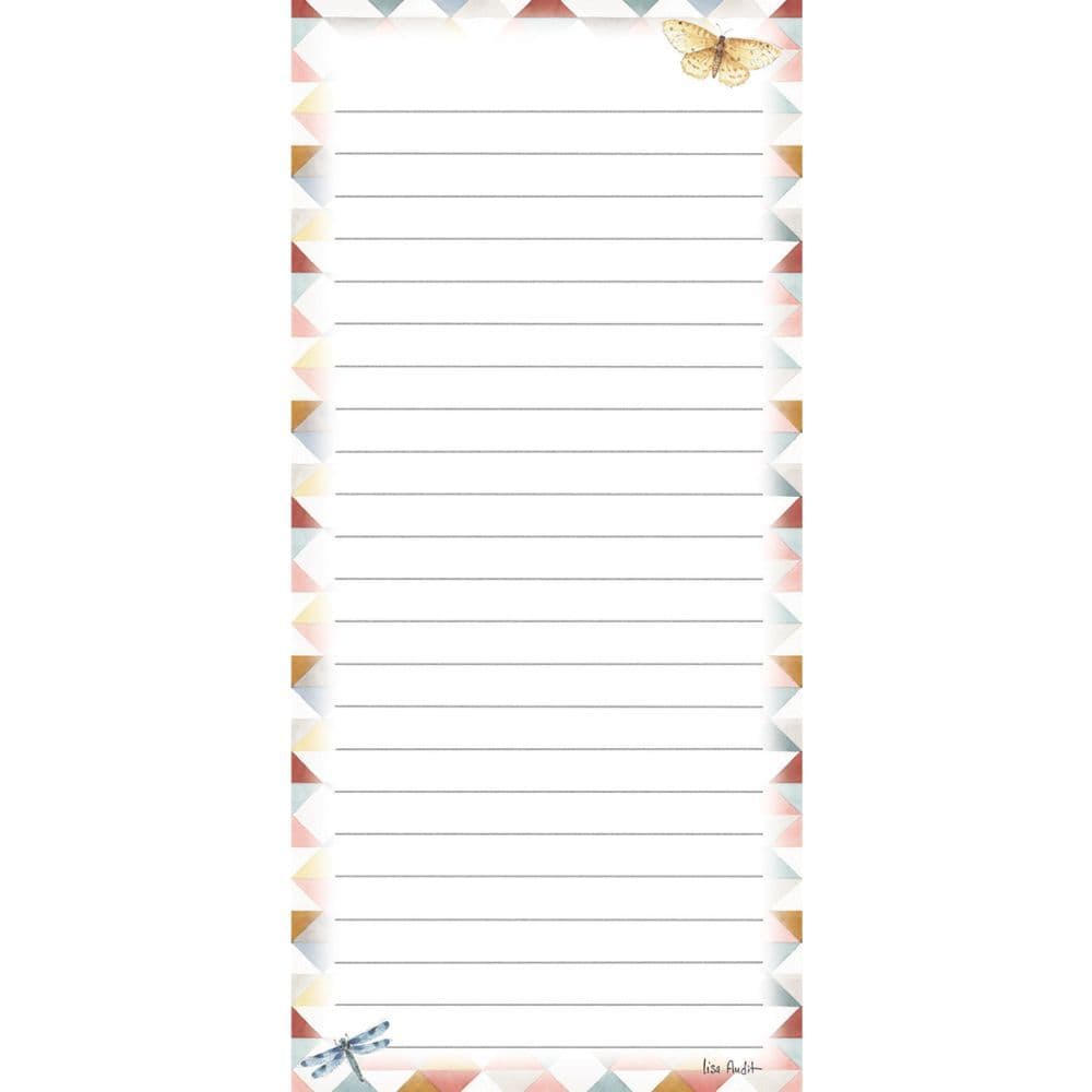 Spring Meadow Mini List Pad 50 Sheets by Lisa Audit Main Product  Image width="1000" height="1000"