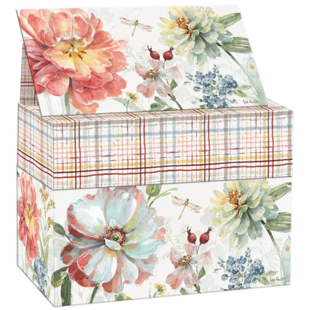 Spring Meadow Recipe Card Box w Recipe Cards by Lisa Audit Main Product  Image width="1000" height="1000"
