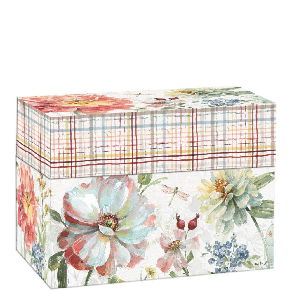 Spring Meadow Recipe Card Box w Recipe Cards by Lisa Audit 2nd Product Detail  Image width=&quot;1000&quot; height=&quot;1000&quot;