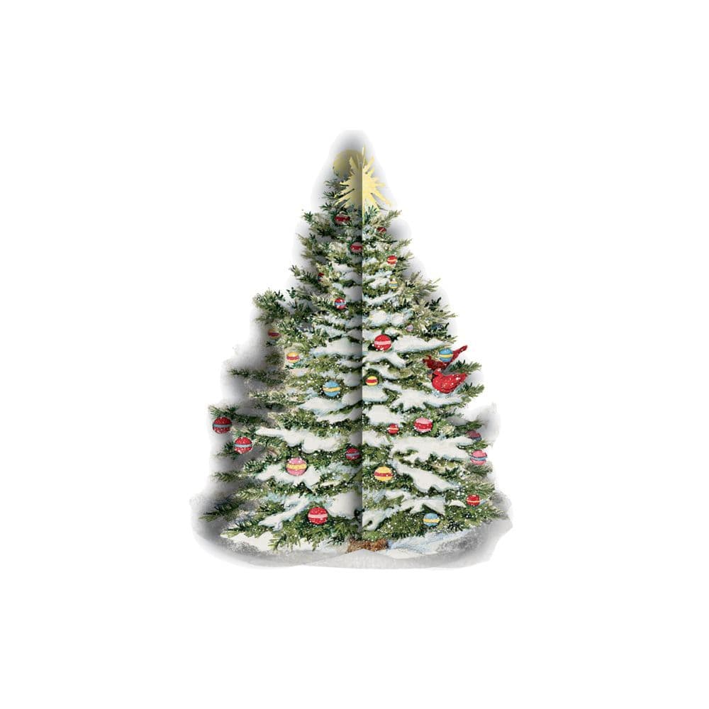 Christmas Tree Die Cut 3D Ornament Christmas Cards 8 pack by Susan Winget 4th Product Detail  Image width=&quot;1000&quot; height=&quot;1000&quot;