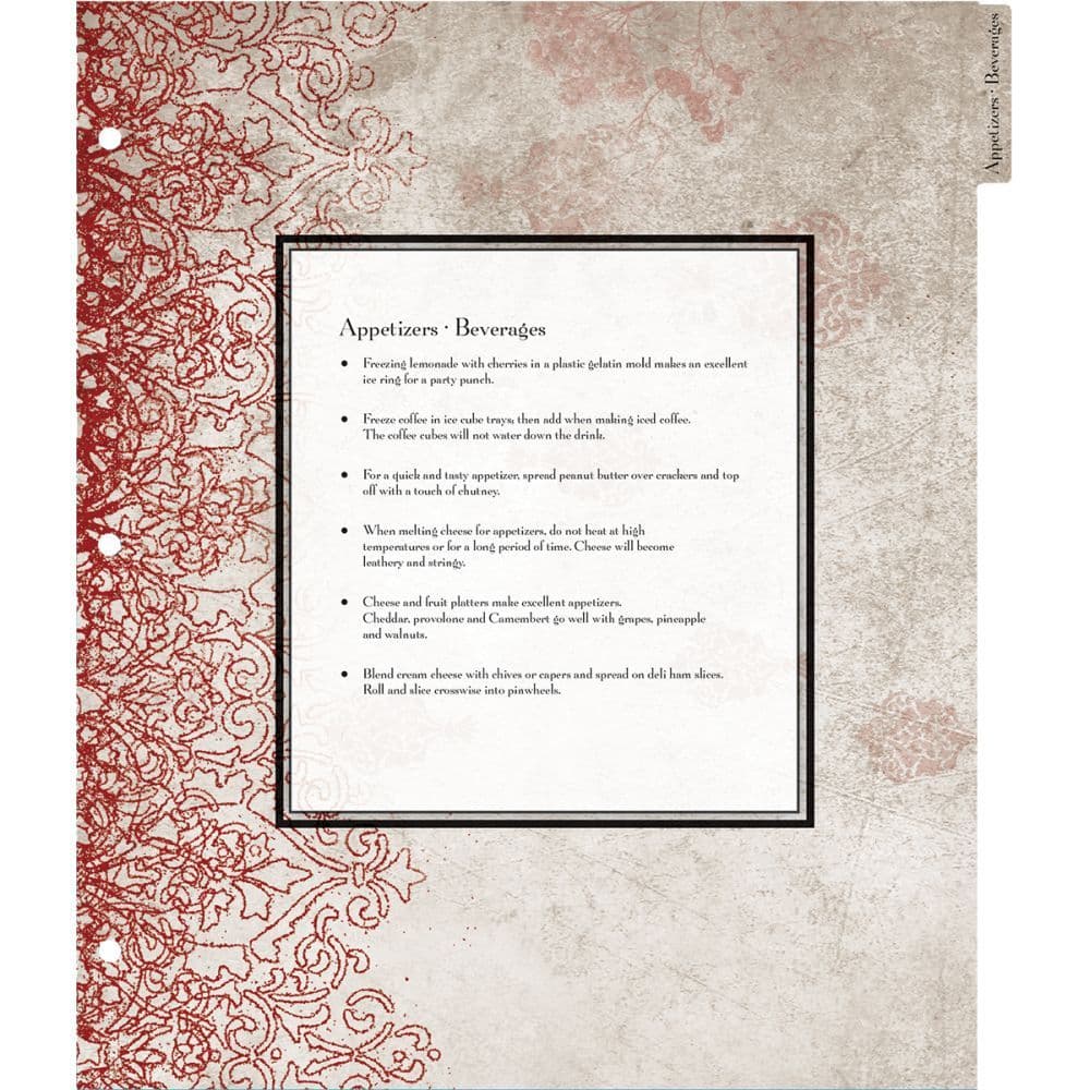 Cardinal Rooster Large Recipe Album by Susan Winget 4th Product Detail  Image width="1000" height="1000"
