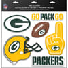 image NFL Green Bay Packers 115x12 Gel Clings Main Product  Image width="1000" height="1000"