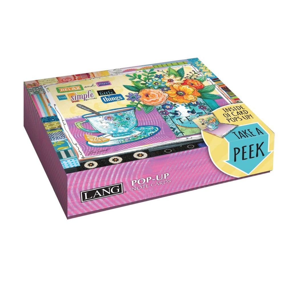 Happy Life 3D Pop Up Note Card 8 pack by Lori Siebert 4th Product Detail  Image width=&quot;1000&quot; height=&quot;1000&quot;