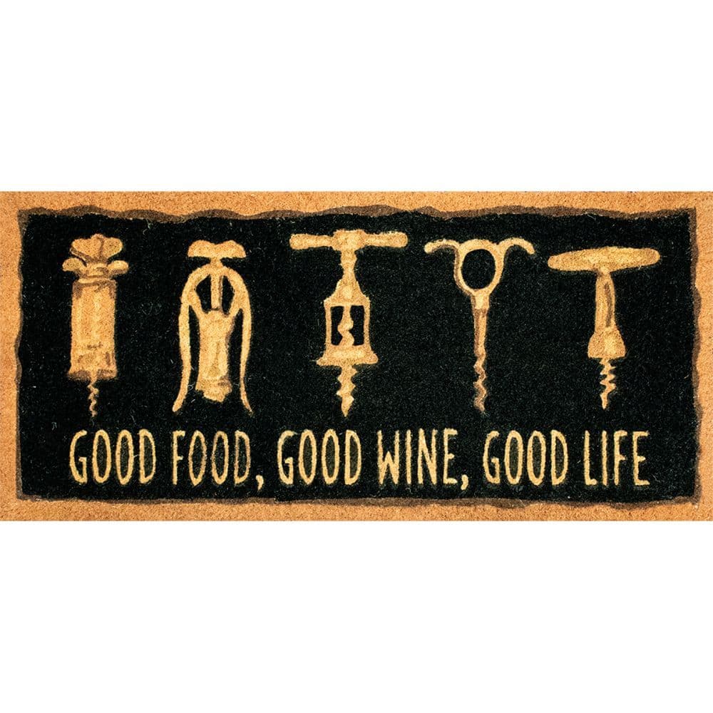 Gilded Wine Coir Large Doormat by Susan Winget Main Product  Image width="1000" height="1000"