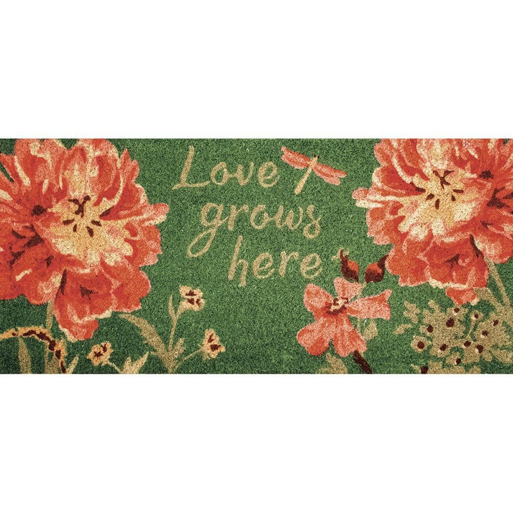 Spring Meadow Coir Large Doormat by Lisa Audit Main Product  Image width="1000" height="1000"