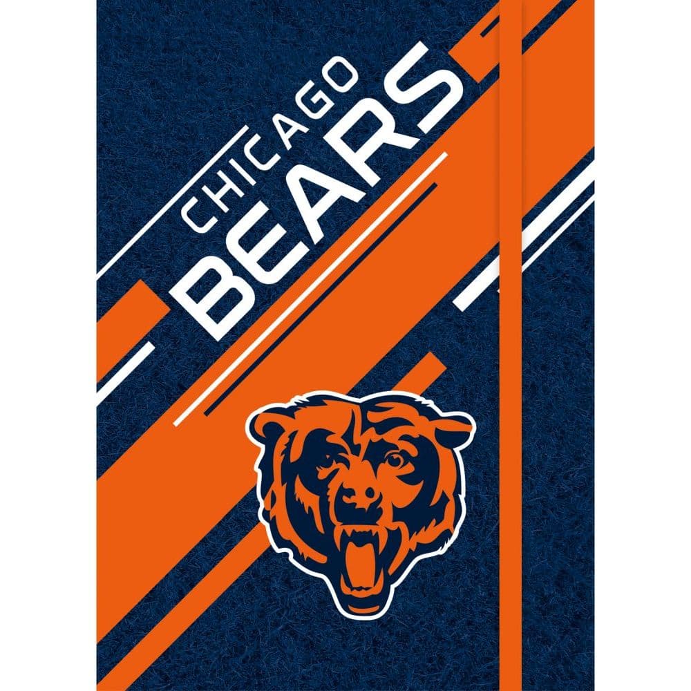 Authentic NFL Chicago Bears Stretchable Book Cover Case Accessory Novelty  Gift