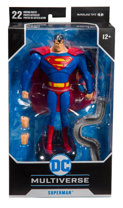 Dc Animated Superman Action Figure Main Product  Image width="1000" height="1000"