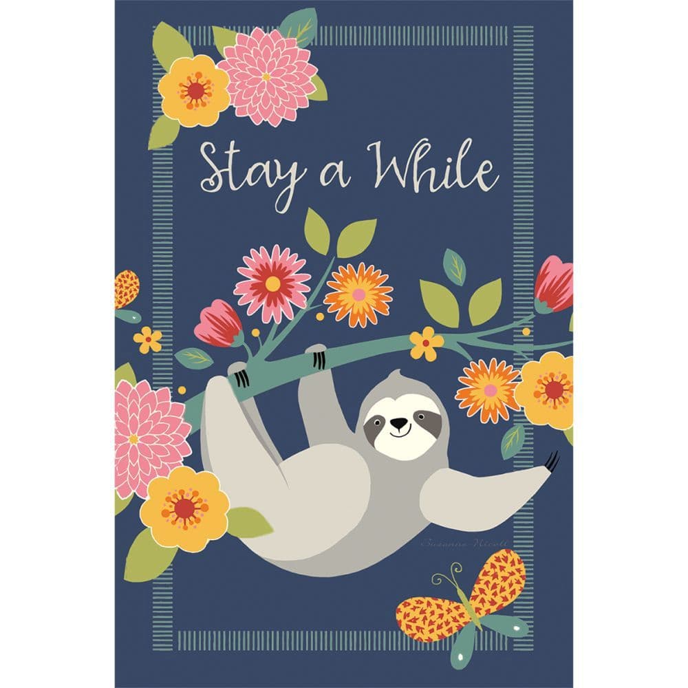 Lets Hang Mini Garden Flag by Suzanne Nicoll Main Product  Image width="1000" height="1000"