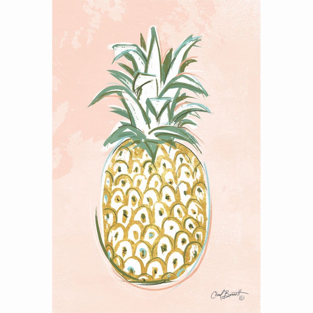 Pineapple Paradise Mini Garden Flag by Chad Barrett Main Product  Image width=&quot;1000&quot; height=&quot;1000&quot;