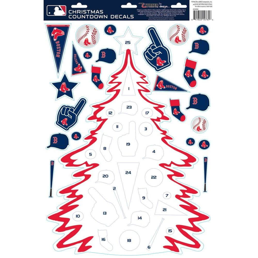 Mlb Boston Red Sox Christmas Countdown Main Product  Image width="1000" height="1000"