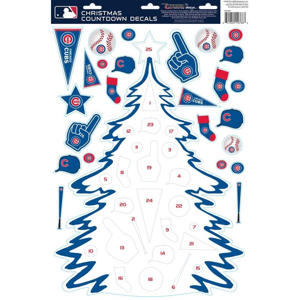 image Mlb Chicago Cubs Christmas Countdown Main Product  Image width=&quot;1000&quot; height=&quot;1000&quot;