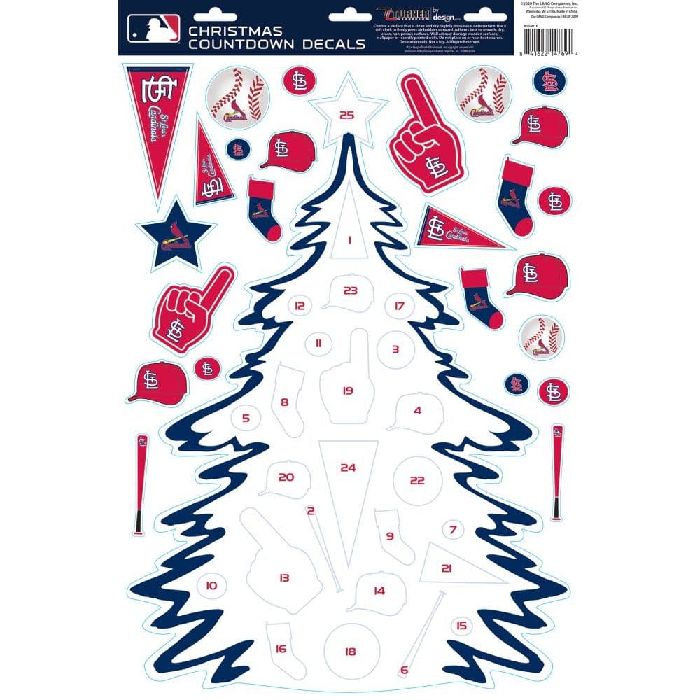 Mlb St Louis Cardinals Christmas Countdown Main Product  Image width="1000" height="1000"