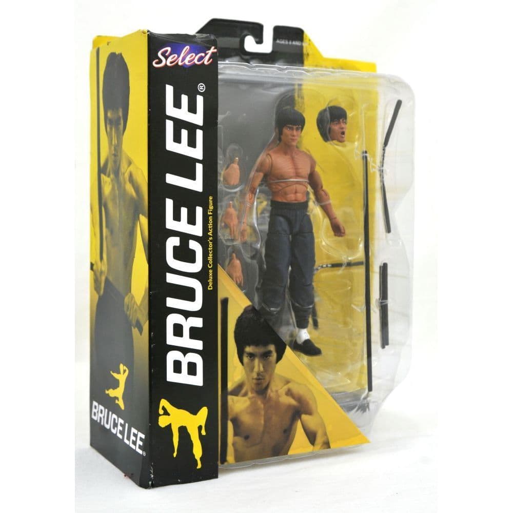Bruce Lee Select Shirtless Figure Main Product  Image width="1000" height="1000"