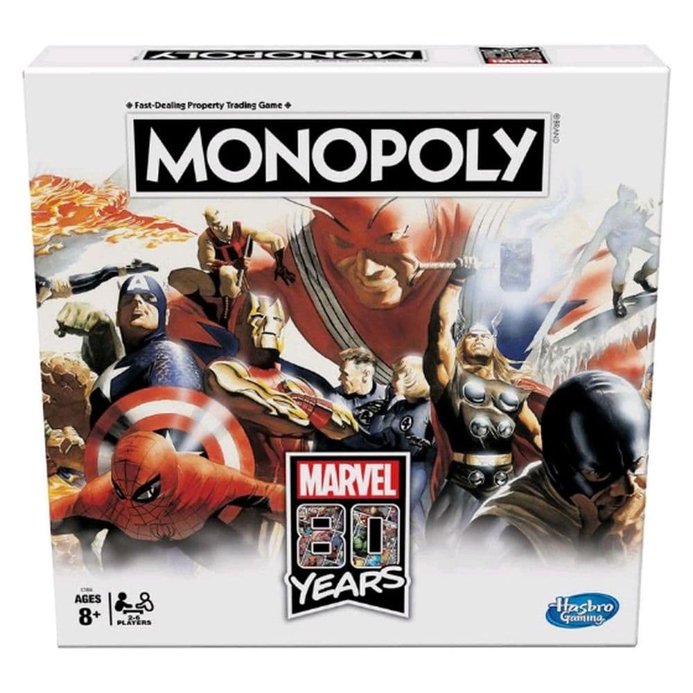Monopoly Marvel 80th Anniversary Edition Main Product  Image width="1000" height="1000"
