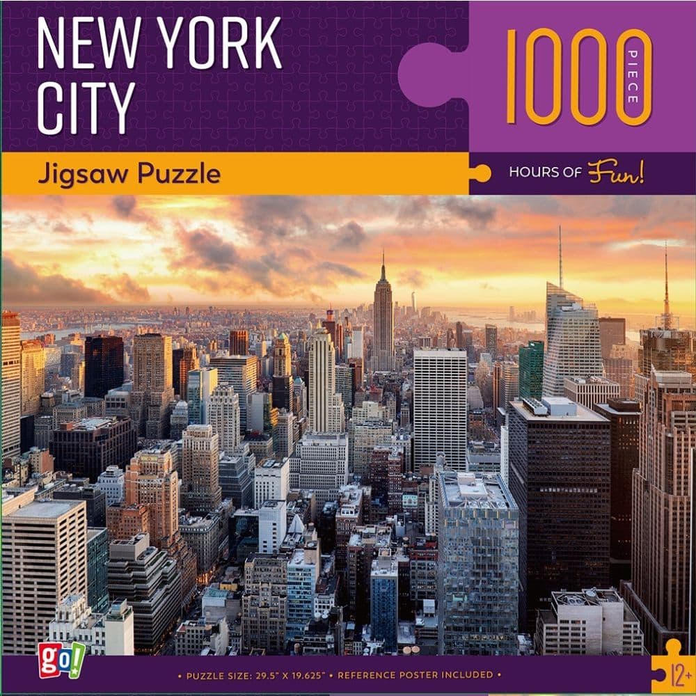 GC New York City 1000pc Puzzle Main Product  Image width="1000" height="1000"