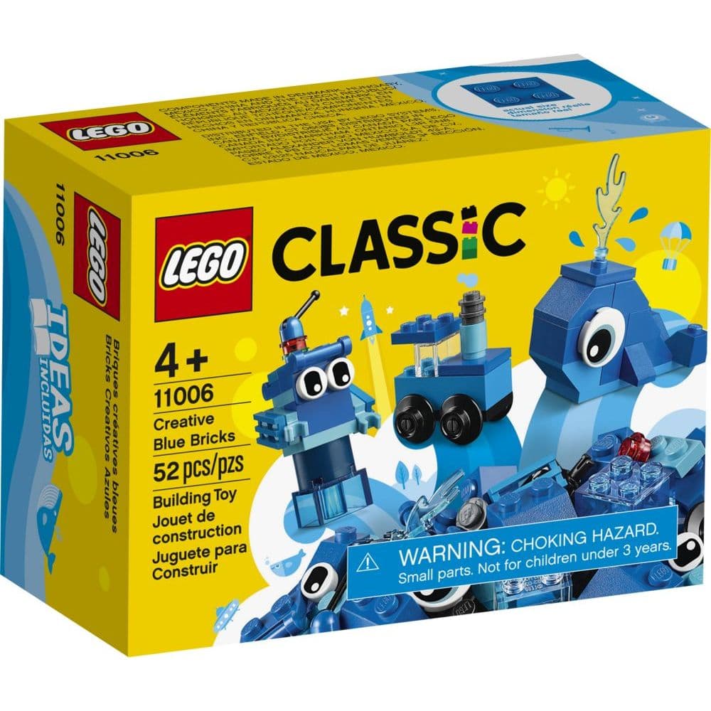 LEGO Classic Creative Blue Bricks image 2 width="1000" height="1000"