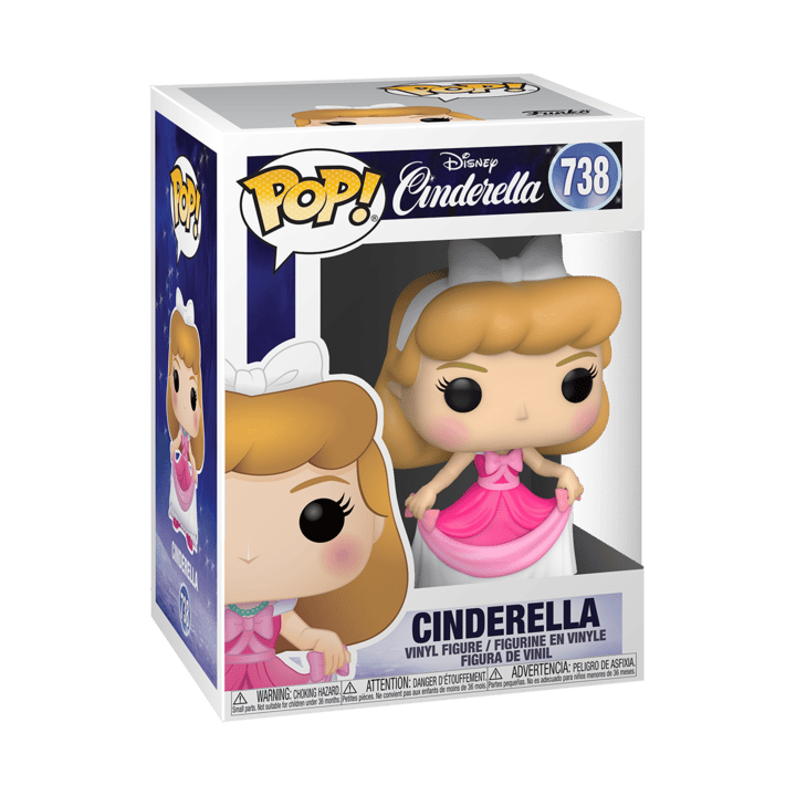 Pop Cinderella In Pink Dress 2nd Product Detail  Image width="1000" height="1000"